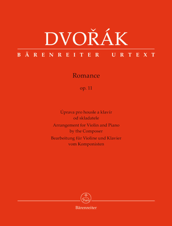 Romance In F Minor For Violin And Piano Op.11