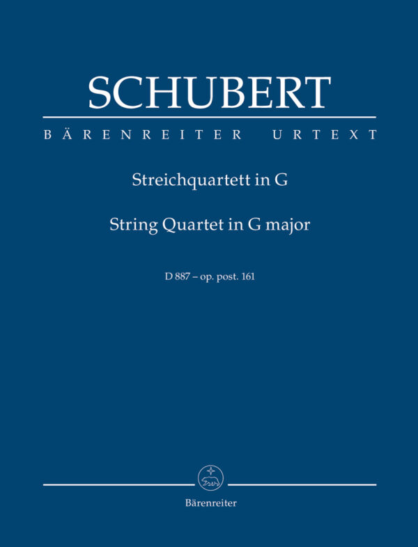 String Quartet G Op 161 Post D887