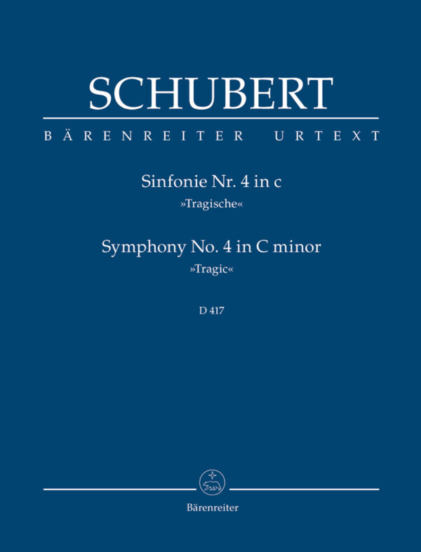 Symphony No.4 In C Minor - D 417 Tragic