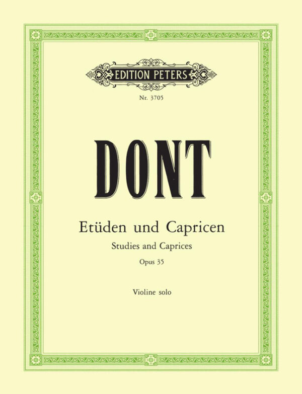 Etüden und Capricen - Studies and Caprices Op.35