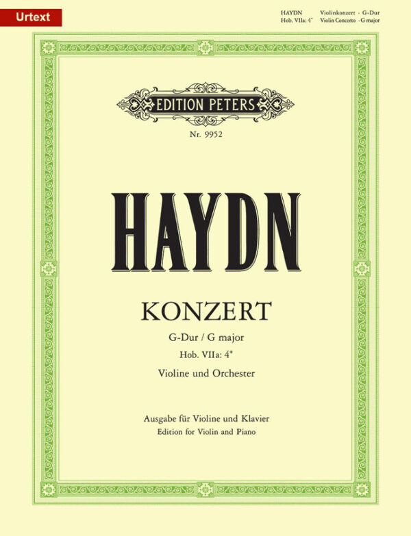 Concerto No.2 in G Hob.VIIa/4