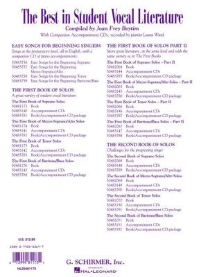 The First Book of Soprano Solos