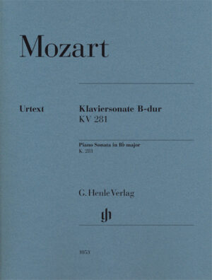 Piano Sonata in B flat major K. 281 - Mozart