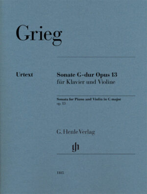 Sonata in G major op. 13 - Grieg