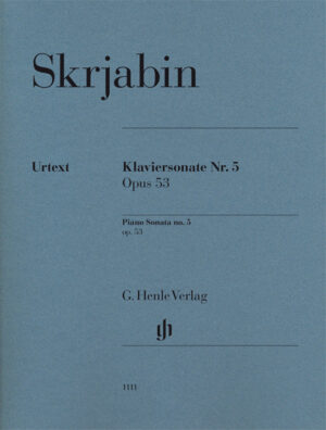 Piano Sonata no. 5 op. 53 - Scriabin