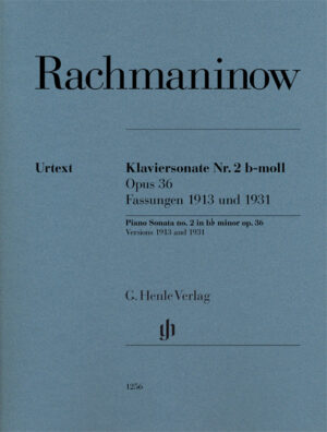Rachmaninov Piano Sonata No 2 in bb minor Op 3 (1913 and 1931)