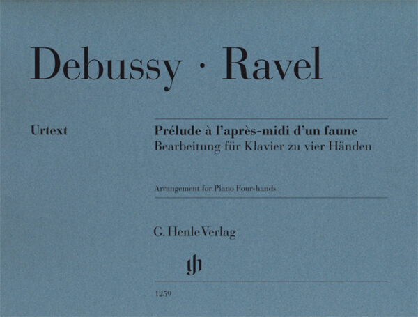 Arrangement for Piano Four-hands by Maurice Ravel - Debussy