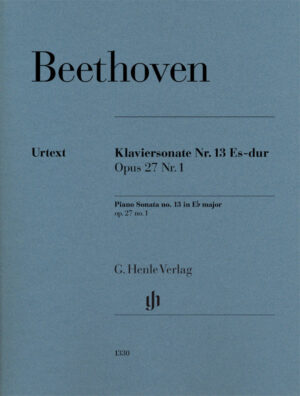 Piano Sonata no. 13 in Eb major op. 27 no. 1 - Beethoven