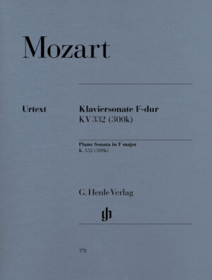 Piano Sonata F major K. 332 (300k) - Mozart