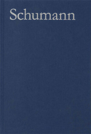 Robert Schumann – Thematic-Bibliographical Catalogue