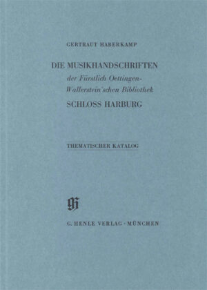 Catalogues of Music Collections in Bavaria