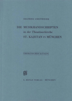 Catalogues of Music Collections in Bavaria