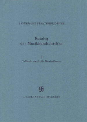 Catalogues of Music Collections in Bavaria
