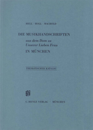 Catalogues of Music Collections in Bavaria
