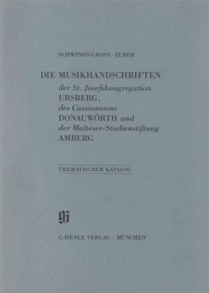 Catalogues of Music Collections in Bavaria