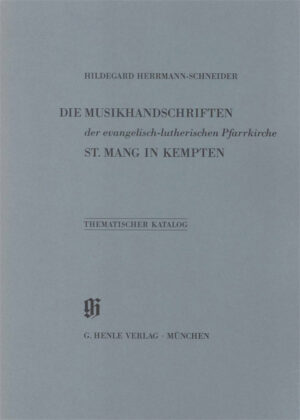 Catalogues of Music Collections in Bavaria