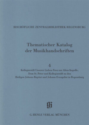 Catalogues of Music Collections in Bavaria