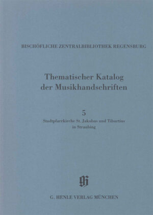 Catalogues of Music Collections in Bavaria
