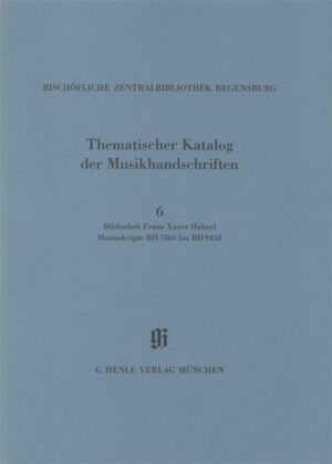 Catalogues of Music Collections in Bavaria