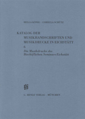 Catalogues of Music Collections in Bavaria