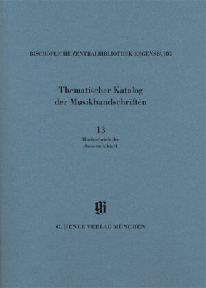 Catalogues of Music Collections in Bavaria