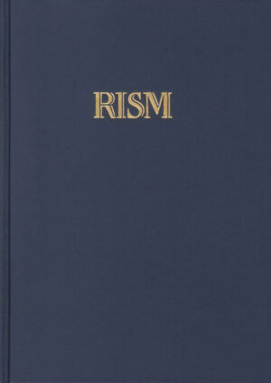 Répertoire International des Sources Musicales Volume VIII,2