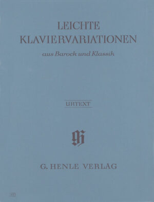 Leichte Klaviervariationen Aus Barock Und Klassik