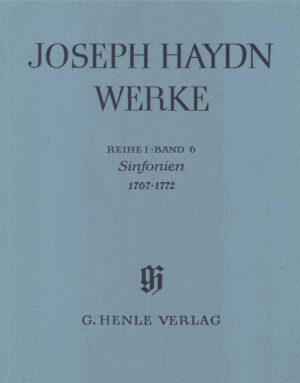 Sinfonias From 1767-1772 Paperback - Haydn