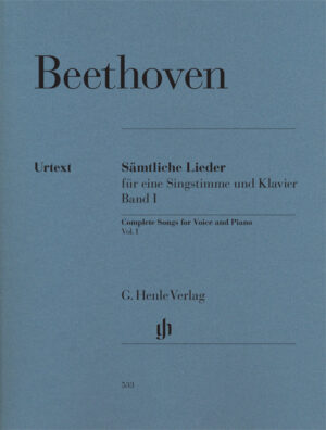 Samtliche Lieder Band I - Beethoven