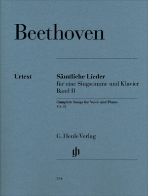 Samtliche Lieder Band II - Beethoven
