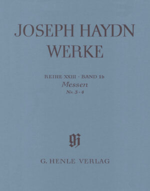 Masses No. 3 - 4 (with critical report) - Haydn