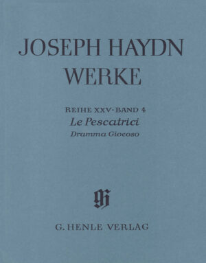 Le Pescatrici Dramma Giocoso Edizione Rilegata - Haydn