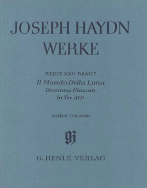 Il Mondo Della Luna Atto 1 Edizione Rilegata - Haydn