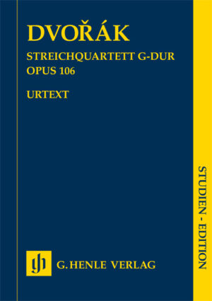 String Quartet in G major op. 106 - Dvorák