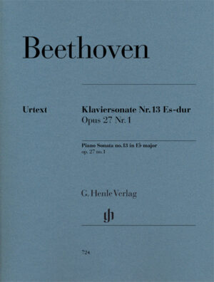 Piano Sonata In E Flat Op.27 No.1 - Beethoven