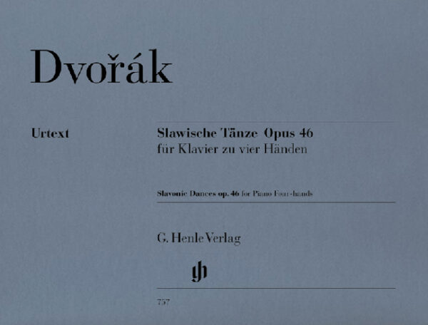 Slavonic Dances Op. 46 For Piano Four-hands - Dvorák