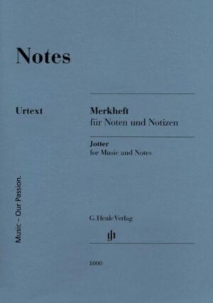 Sketchbook for Music and Notes