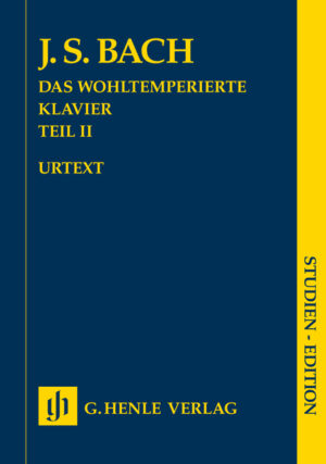 The Well-Tempered Clavier Part II (Henle Urtext) - Bach