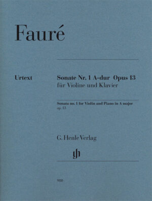 Sonata No.1 For Violin And Piano In A Major