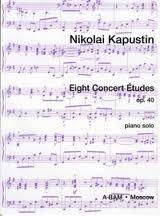 Eight Concert Études op. 40