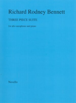 Three Piece Suite For Alto Saxophone And Piano