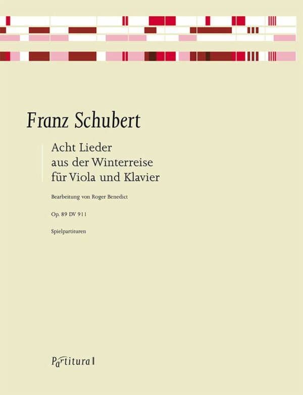 Eight Songs From Winterreise For Viola and Piano