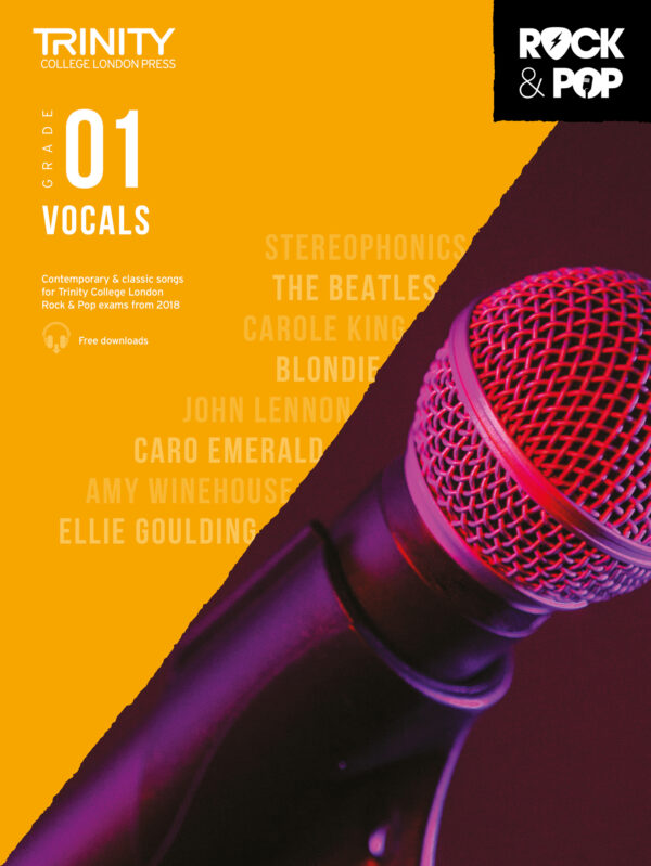 Trinity Rock and Pop Vocals Grade 1