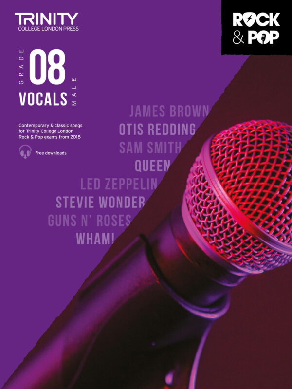 Trinity Rock and Pop Vocals Grade 8 Male