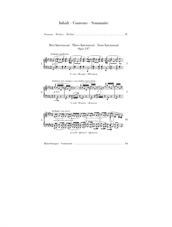 Three Intermezzi op. 117 - Brahms - Image 2
