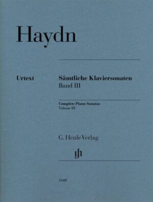 Complete Piano Sonatas, Volume III (re-released as HN1340)
