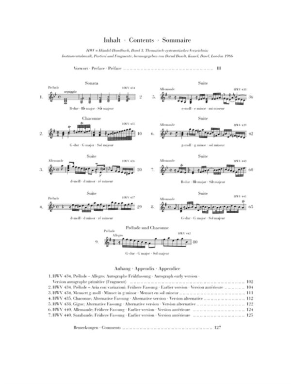 Piano Suites And Pieces - Händel - Image 2