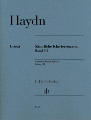 Complete Piano Sonatas Volume III pb.