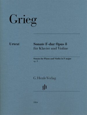 Sonata F Major Op. 8 For Piano and Violin
