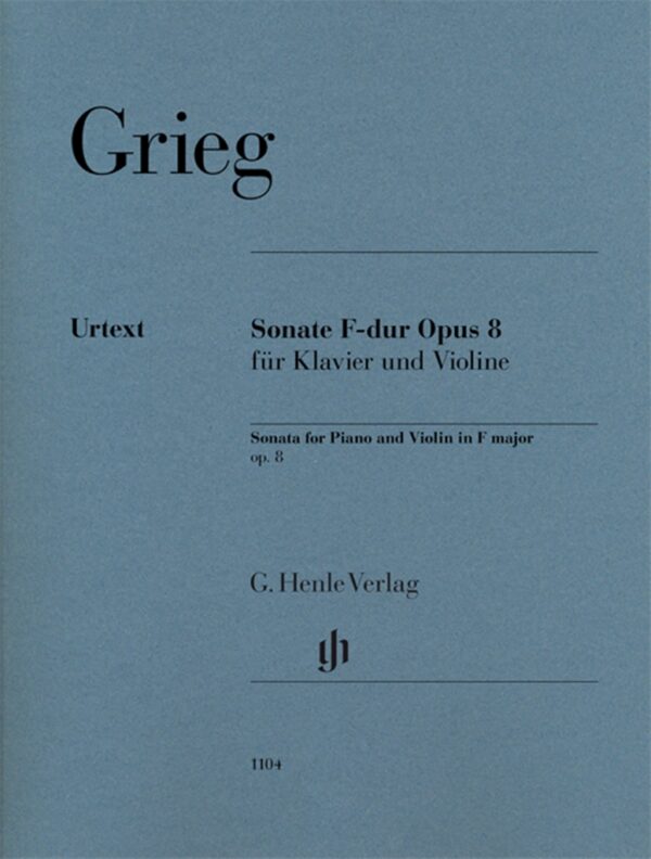 Sonata F Major Op. 8 For Piano and Violin